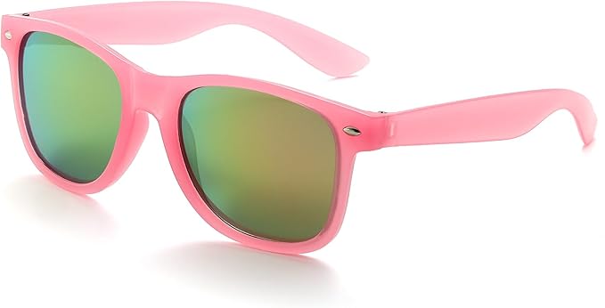 Fsmiling Pink Sunglasses Bulk Adult Party Sunglasses 80s Glasses Shades for Men Women Valentine's Day-30Pack,UV Protection