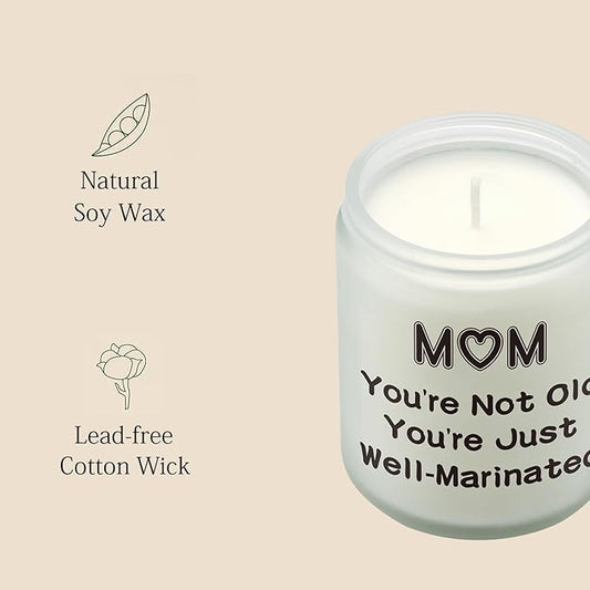 Vanilla Coconut Candles - 7oz, Perfect Birthday & Mothers Day & Thanksgiving & Christmas Gifts for Mom from Daughter & Son