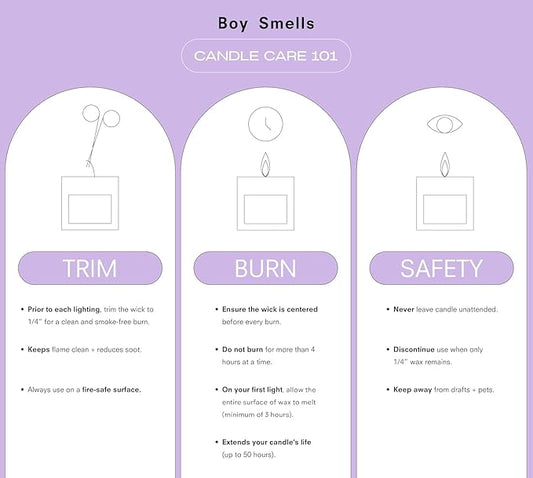 Boy Smells Holiday Votive Candle Set – 4-Piece Gift Set with Salty Caramel, XXMAS Tree, Starry Spice & Hinoki Fantôme – Holiday Candle Gift Set – 3oz Each