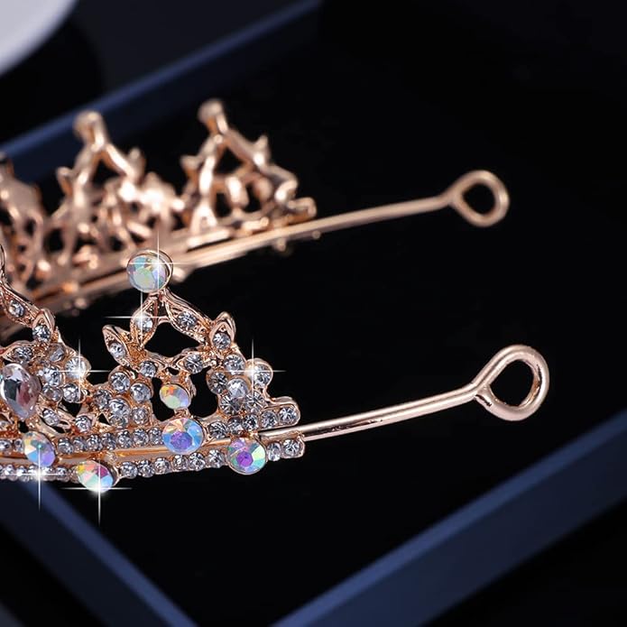 Kamirola - Queen Crown and Tiaras Princess Crown for Women and Girls Crystal Headbands for Bridal, Princess for Wedding and Party(01)