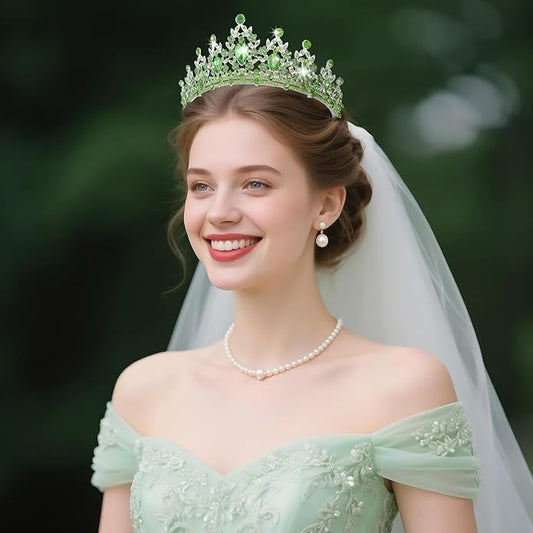 Kamirola - Queen Crown and Tiaras Princess Crown for Women and Girls Crystal Headbands for Bridal, Princess for Wedding and Party(01)