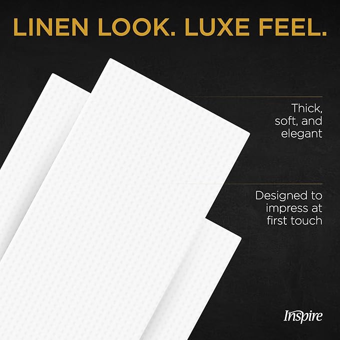 Inspire Contemporary Collection Disposable Hand Towels/Napkins (Case Of 800)