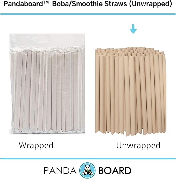 Bamboo Straws (12 mm Unwrapped Case)