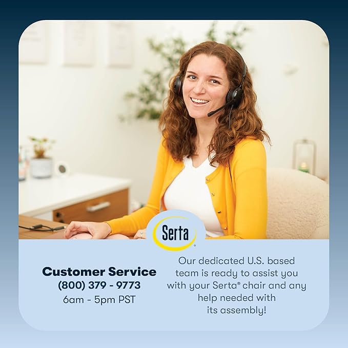 Serta Comfort Classic Executive Office Chair, Ergonomic Mid-Back Computer DeskChair with Lumbar Support, Semi-Plush Cushion and Body Pillows, Padded Armrests, Swivel Base, Taupe Velvet Fabric