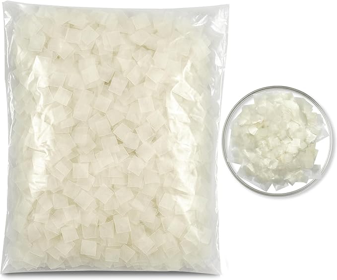 Ultimate Confetti - Premium White Snow Rice Paper Dissolving Confetti 1/4" - Eco Friendly & Biodegradable
