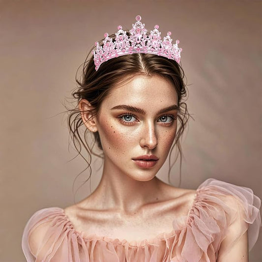 Kamirola - Queen Crown and Tiaras Princess Crown for Women and Girls Crystal Headbands for Bridal, Princess for Wedding and Party(01)