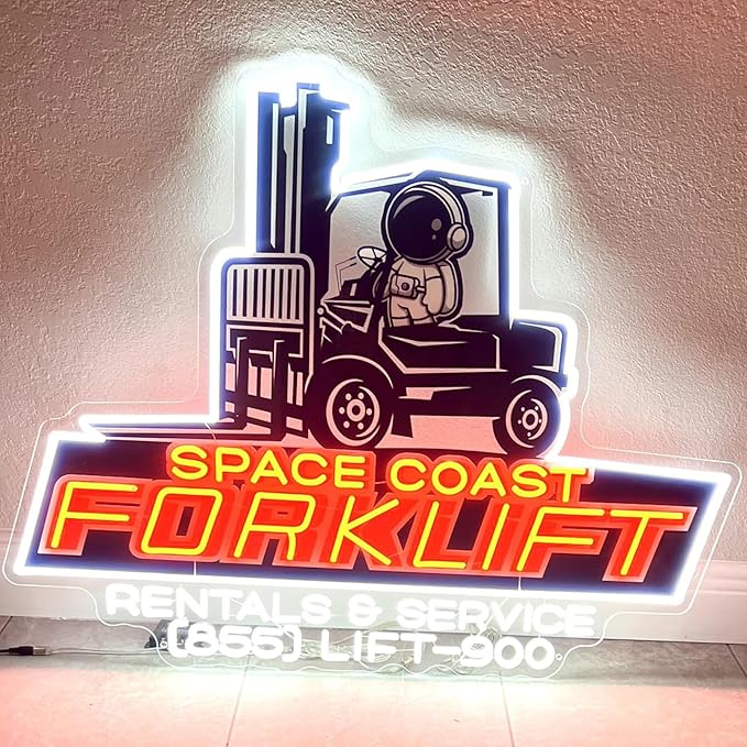 Custom Logo Neon Sign, Personalized UV Printed LED Neon Signs, Custom Neon Sign for Business, Office Bar Salon Shop Company Logo Wedding Decor