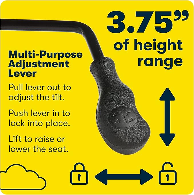 Serta Hannah Executive Home Office Desk Chair, Ergonomic Mid-Back with Lumbar Support, Firm Seat Cushion, Layered Body Pillows, Padded Armrests, Swivel Base, Easy Assembly, Microfiber, Black/Grey