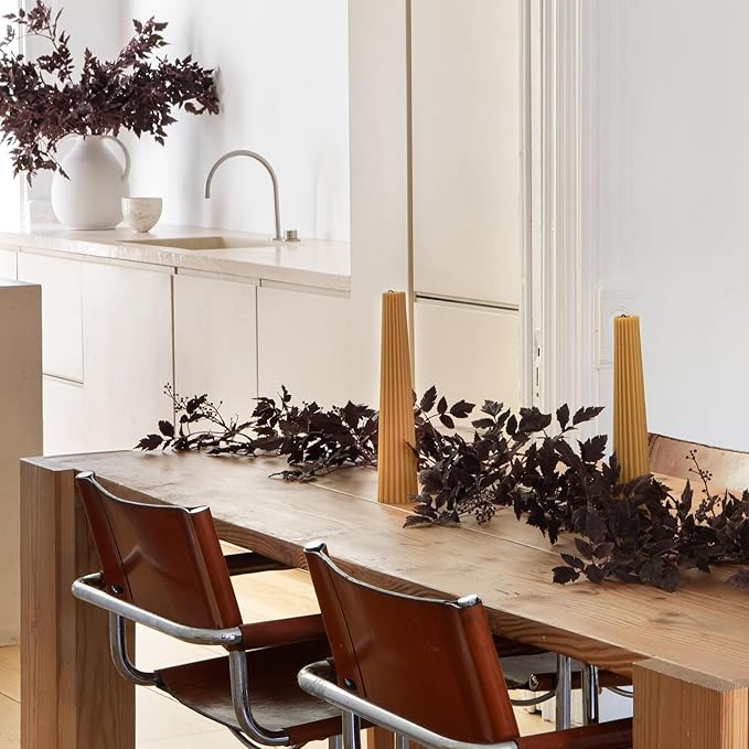 Afloral Plum Cimicifuga Seeded Garland - 6'