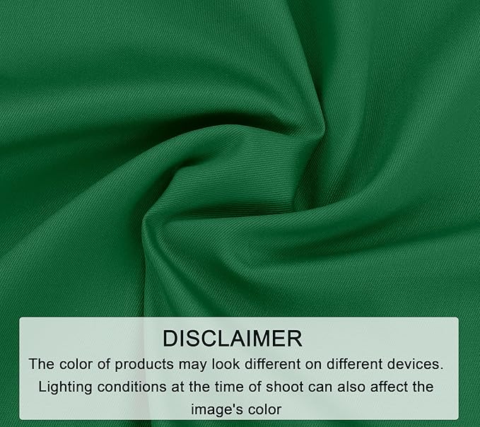 Zoyer Cloth Napkins Set of 12, 18x18 Inches Cotton Enrich Napkins Cloth Washable, Soft & Durable Dinner Napkins for Parties, Wedding, Christmas, Thanksgiving & Everyday Use - Dark Green