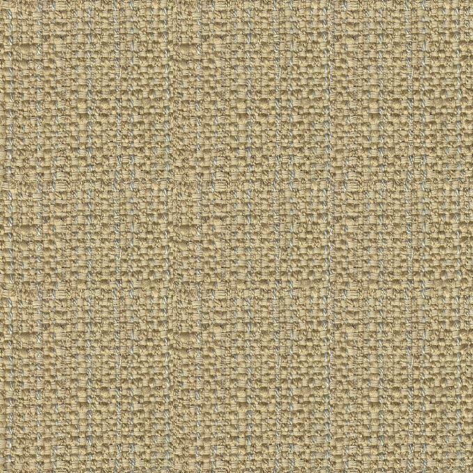 Homepop Home Decor |N8264-F1077 | Button Tufted Woven Round Storage Ottoman | Ottoman with Storage for Living Room & Bedroom, Tan & Cream Tweed