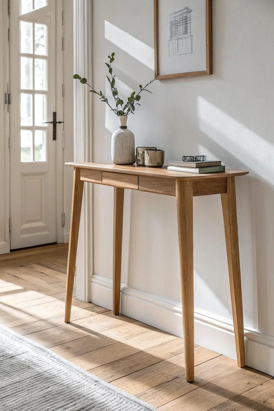 Why Narrow Console Tables Are Perfect for Empty Walls