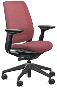 Steelcase Series 2 Office Chair, Graphite Frame, Cogent Connect Merlot
