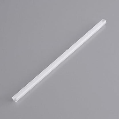 7 3/4" Giant Translucent Unwrapped Straw - 300/Box