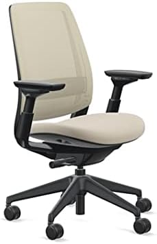 Steelcase Series 2 Office Chair, Graphite Frame, Cogent Connect Malt, Hard Floor Casters