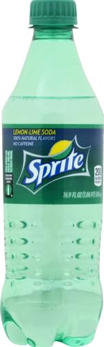 Sprite Lemon Lime Soda Soft Drinks, 16.9 fl oz, 6 Pack