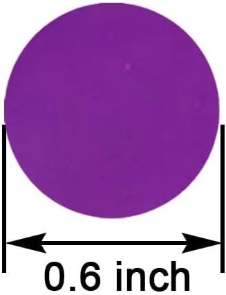 Purple Metallic Shiny Round Confetti 0.6 Inch-Table Sequin Confetti for Party Wedding Decoration(3.52 oz)