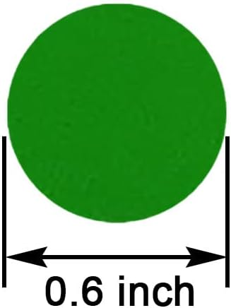 Green Metallic Shiny Round Confetti 0.6 Inch-Table Sequin Confetti for Party Wedding Decoration(3.52 oz)