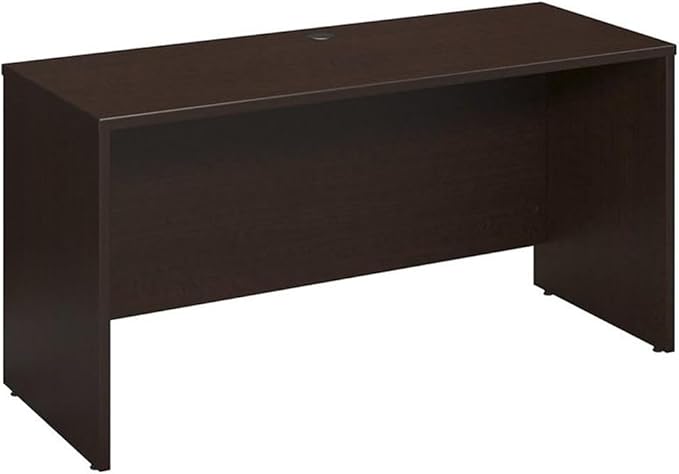 Bush Business Furniture Series C 60W x 24D Credenza Desk in Mocha Cherry