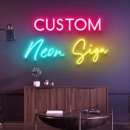 Neon Sign Customizable for Holiday Gift Custom Neon Sign for Christmas Decor or Personalized Gift to Kids (Small Size:10"-18")