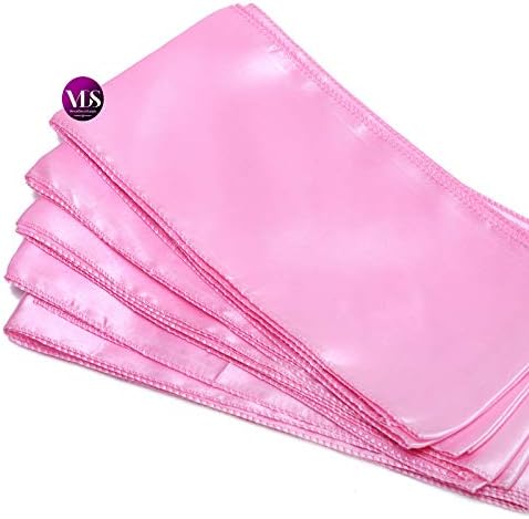 VDS Satin Chair Sashes Chair Cover Back Tie Sateen Bows Ribbon for Wedding Birthday Graduation Engagement Ceremony Event Party Banquet Venue Hotel All Dining Chair Decoration (125PC) (Pink)