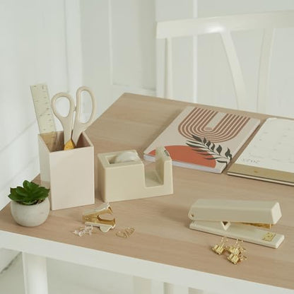 Aesthetic Desk Accessories Set for Women - A Complete Office Organizer Set