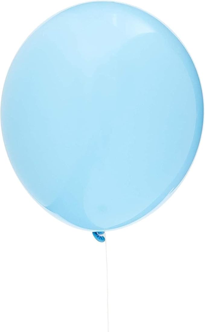 BLUE PANDA Gender Reveal Decorations Balloon Set - 100 Pink & Blue, 12 in, 32.8 ft Ribbon - Gender Reveal Party, Baby Shower & Birthday Party - Includes Balloon Ribbon