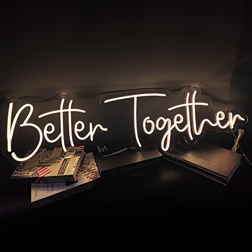 Custom LED Neon Signs for Bedroom Wall Decor Personalized Neon Signs for Wedding Birthday Party or Bar Logo(Large Size: 36"-50")