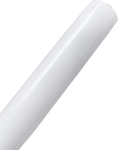 D'light Online Elegant 12" Holiday Taper Candles Premium Quality- Unscented, Hand-Dipped Tapered Candles, Dripless and Smokeless - Set of 12 (12 Inch, Holiday)