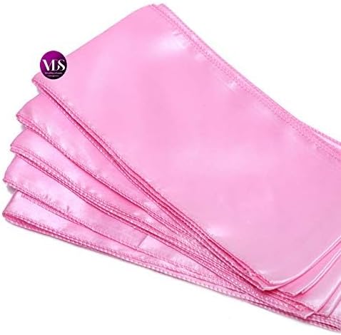 VDS Satin Chair Sashes Chair Cover Back Tie Sateen Bows Ribbon for Wedding Birthday Graduation Engagement Ceremony Event Party Banquet Venue Hotel All Dining Chair Decoration (50PC) (Pink)