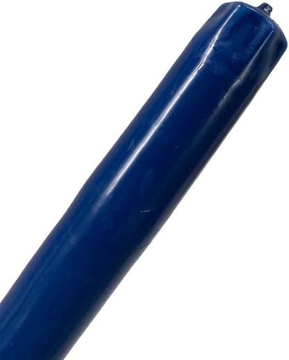 D'light Online Elegant 10" Blue Gradient Taper Candles Premium Quality- Unscented, Hand-Dipped Tapered Candles, Dripless and Smokeless - Set of 12 (10 Inch, Blue Gradient)