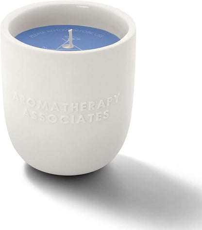 Aromatherapy Associates Deep Relax Candle. Hand Poured Vegan Wax for Sleep and Tranquility. Crafted with Vetivert and Chamomile Essential Oils. 40 Hour Burn Time (7.05 oz)