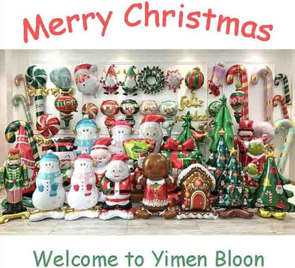 Christmas Ballooons Set Lollipop Windmill Balloons Colorful Candy Cane Swirl Balloons for Christmas-Themed Party Birthday Party Supplies Decorations 8 PCS