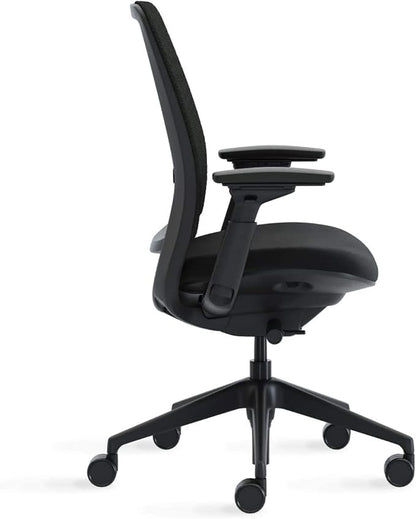 Steelcase Series 2 Office Chair, Graphite Frame, Cogent Connect Royal Blue, Hard Floor Casters
