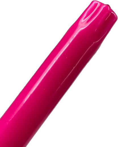 D'light Online Elegant 10" Pink Gradient Taper Candles Premium Quality- Unscented, Hand-Dipped Tapered Candles, Dripless and Smokeless - Set of 12 (10 Inch, Pink Gradient)