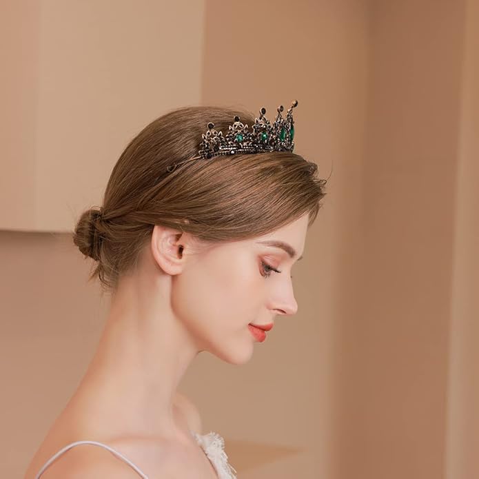 Kamirola - Queen Crown and Tiaras Princess Crown for Women and Girls Crystal Headbands for Bridal, Princess for Wedding and Party（01）
