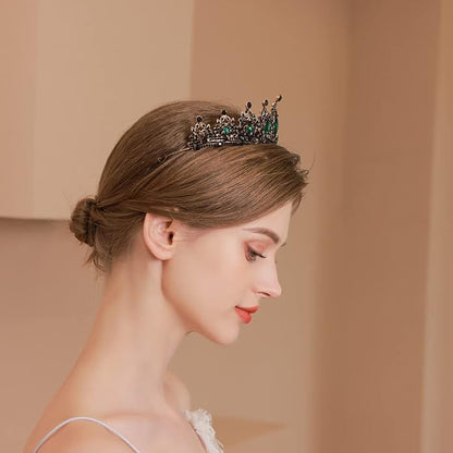 Kamirola - Queen Crown and Tiaras Princess Crown for Women and Girls Crystal Headbands for Bridal, Princess for Wedding and Party（01）