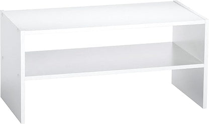 ClosetMaid #8993 Stackable 24in. Wide Horizontal Organizer, White
