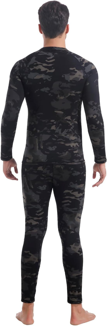 CL convallaria Thermal Underwear Long Johns Set Mens Winter Gift Hunting Gear Sport Base Layer Bottom Top