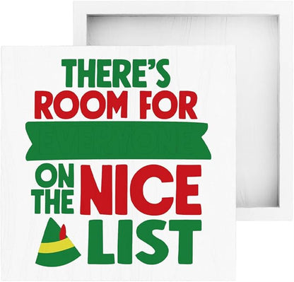 Christmas Vacation Decorations for home Christmas Holiday Decor for Living room Funny Merry Xmas Decor for Table 5 x 5 Inches
