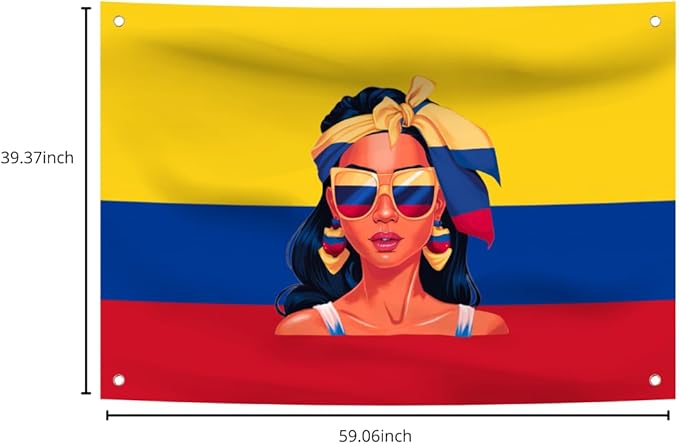 Hades Colombian Party Decorations – Colombian Themed Party Decorations – Colombia Theme Party Decor – Decoracion Para Fiesta de Colombia – Colombian Party Supplies For Adults Kids – Colombian Birthday