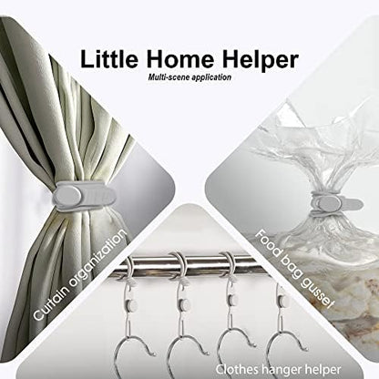 Silicone Cable Ties, Cord Organizer Cable Management,2Sizes-Grey