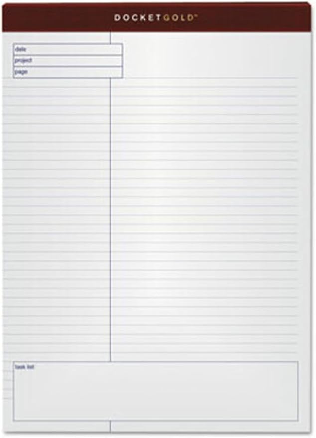 Tops Project Planning Pads 40 Sheets per Pad, 4 Pads per Pack