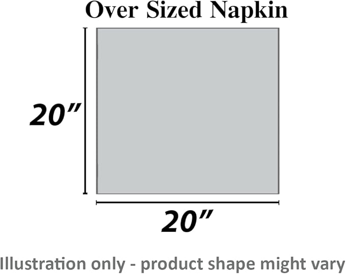 Urban Villa Cloth Napkins White Hemstitch Dinner Napkins Set of 12 (20X20) 100% Cotton Absorbent Washable Durable Reusable Ideal for Hotel Collection Christmas Parties Restaurant Lunch Dinner Napkins