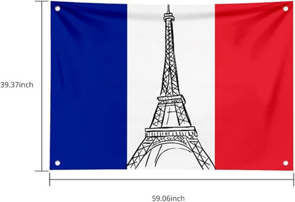 Hades French Party Decor – Paris Party Decorations – France Party Decorations – French Flag Decorations – Bastille Day Decor – French Themed Decorations – Birthday Theme Party Supplies Adults and Kids