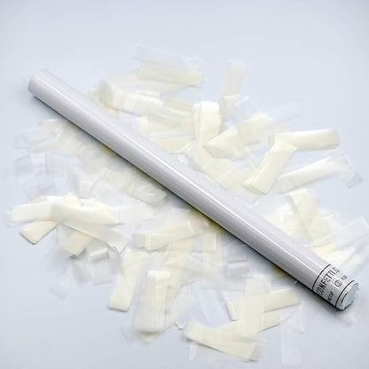Ultimate Confetti Wand 14 inch Confetti Launcher Wand, Rice Paper, 8 Pack - Great for Parties, Weddings and Events Tissue, Metallic and Biodegradable Options