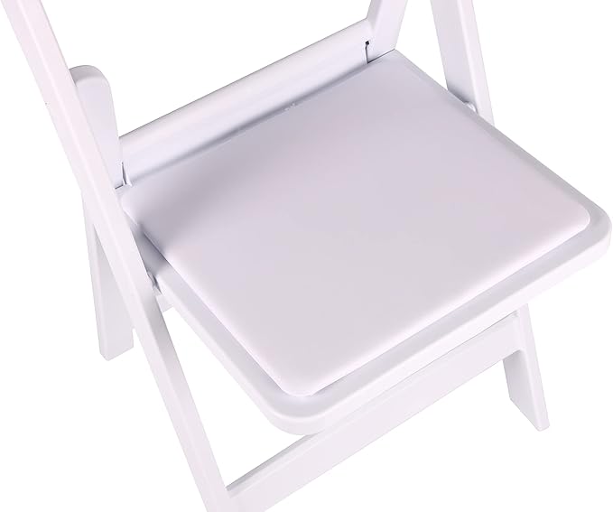 BTEXPERT 30 Pack Resin Folding Chair Vinyl Padded Seat Indoor Outdoor Lightweight Set for Home Event Party Picnic Kitchen Dining Church School Weddings