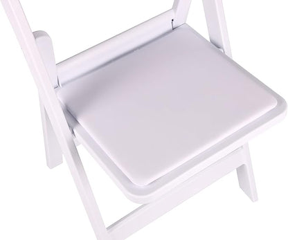 BTEXPERT 50 Pack Resin Folding Chair Vinyl Padded Seat 1000lb Weight Capacity Indoor Outdoor Lightweight Set for Home Event Party Picnic Kitchen Dining Church School Weddings