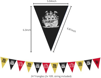 Hades Pirate Party Decorations – Pirate Birthday Party – Pirate Themed Party Decorations – Pirate Balloons – Pirate Party Supplies – Pirate Party Decor – Pirate Accessories for Kids and Adults
