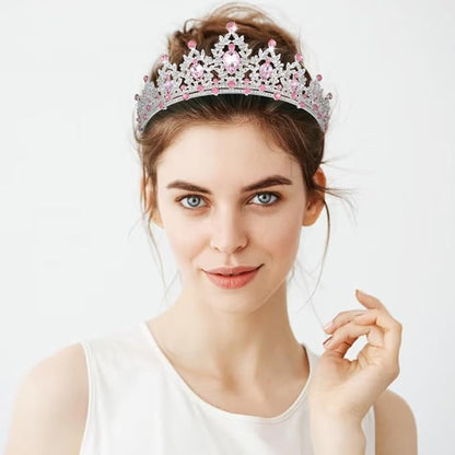 Kamirola - Queen Crown and Tiaras Princess Crown for Women and Girls Crystal Headbands for Bridal, Princess for Wedding and Party（01）